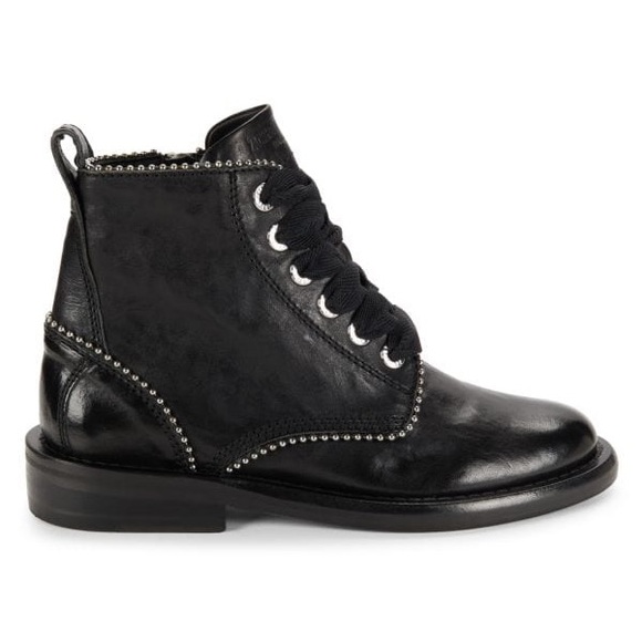 Zadig & Voltaire Studded Leather Boots - Picture 6 of 7